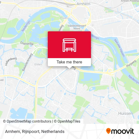 Arnhem, Rijnpoort map