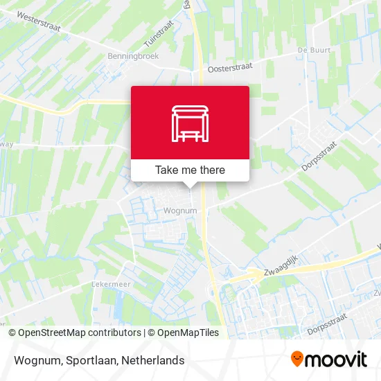 Wognum, Sportlaan map