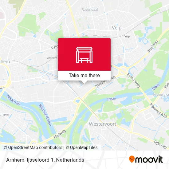 Arnhem, Ijsseloord 1 map