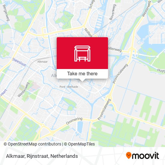 Alkmaar, Rijnstraat map