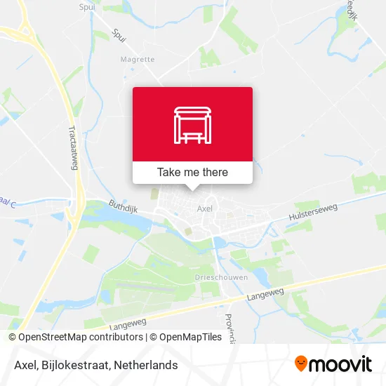 Axel, Bijlokestraat map
