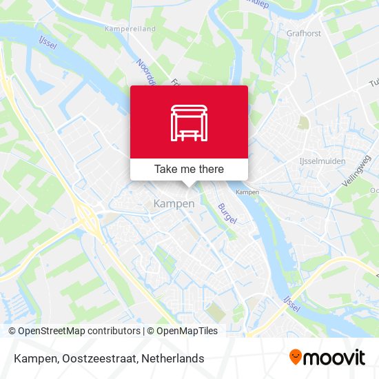 Kampen, Oostzeestraat map