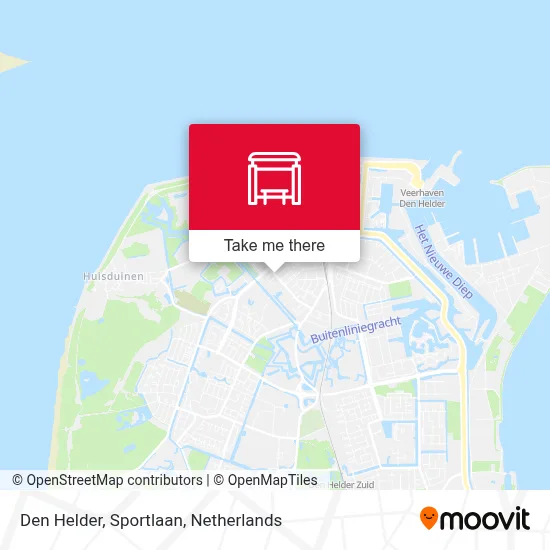 Den Helder, Sportlaan map