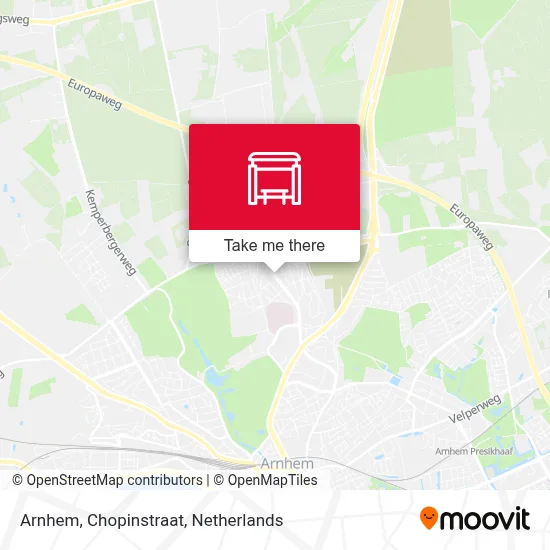 Arnhem, Chopinstraat map