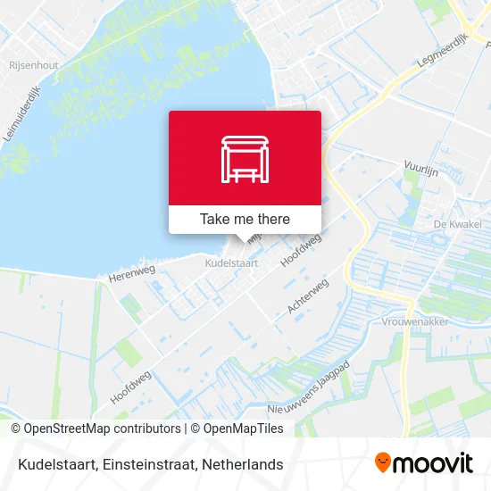 Kudelstaart, Einsteinstraat map