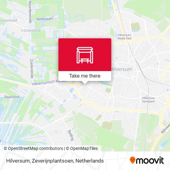 Hilversum, Zeverijnplantsoen map