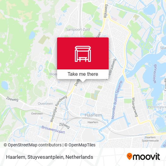Haarlem, Stuyvesantplein map