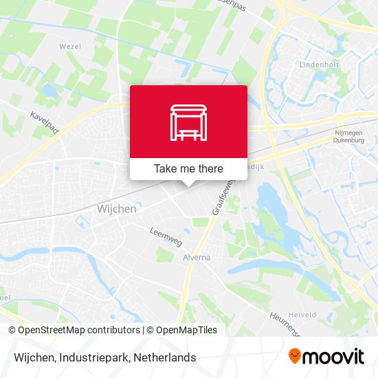 Wijchen, Industriepark map