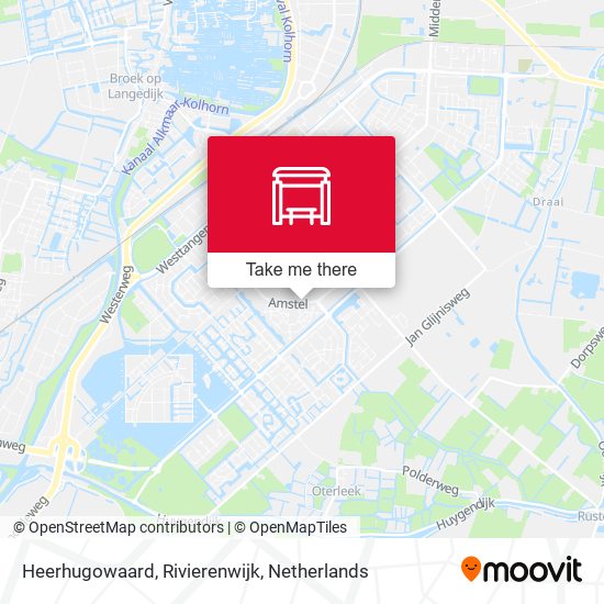 Heerhugowaard, Rivierenwijk map