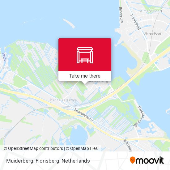 Muiderberg, Florisberg map