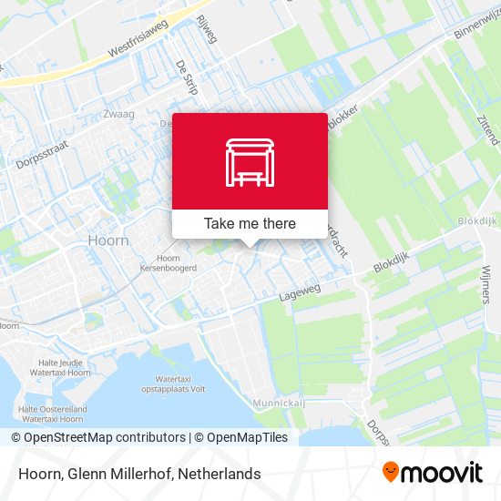 Hoorn, Glenn Millerhof map