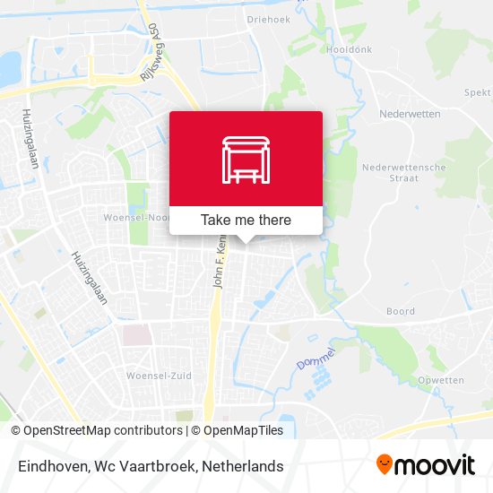 Eindhoven, Wc Vaartbroek map