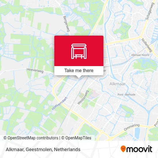 Alkmaar, Geestmolen map