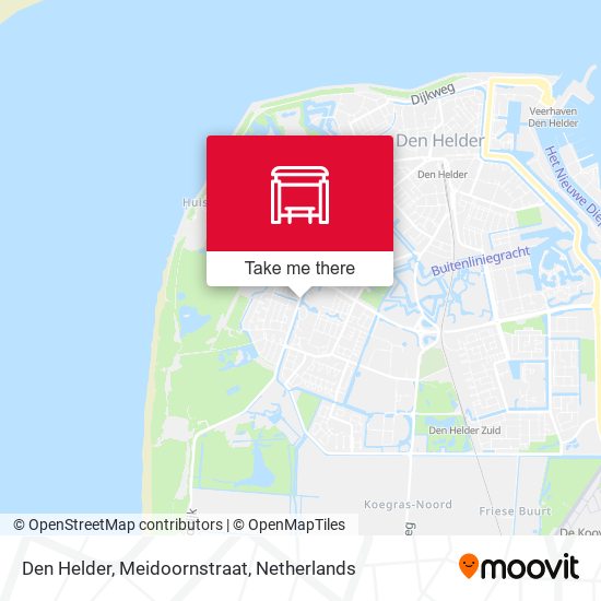 Den Helder, Meidoornstraat map