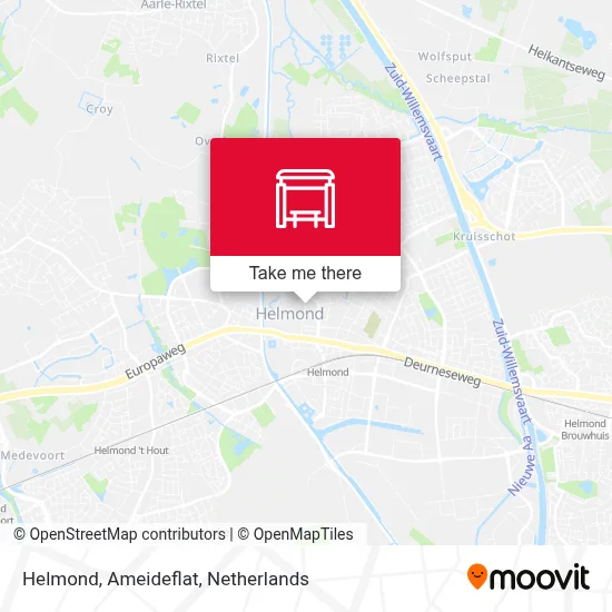Helmond, Ameideflat map