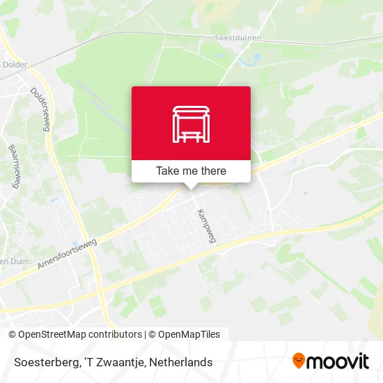 Soesterberg, 'T Zwaantje map
