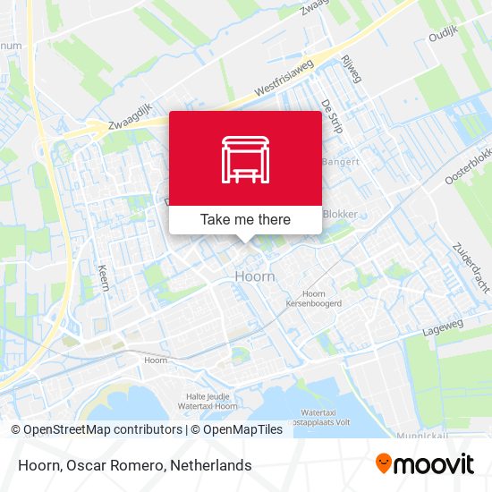 Hoorn, Oscar Romero map