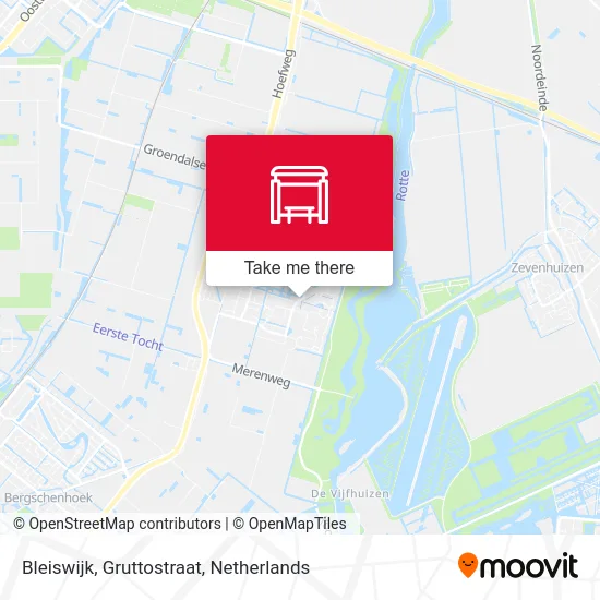 Bleiswijk, Gruttostraat map