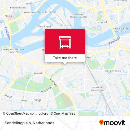 Sandelingplein map