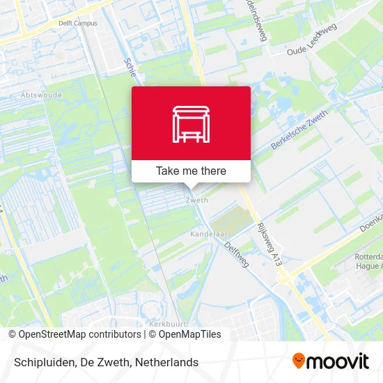 Schipluiden, De Zweth Karte