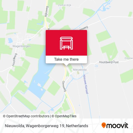 Nieuwolda, Wagenborgerweg 19 map