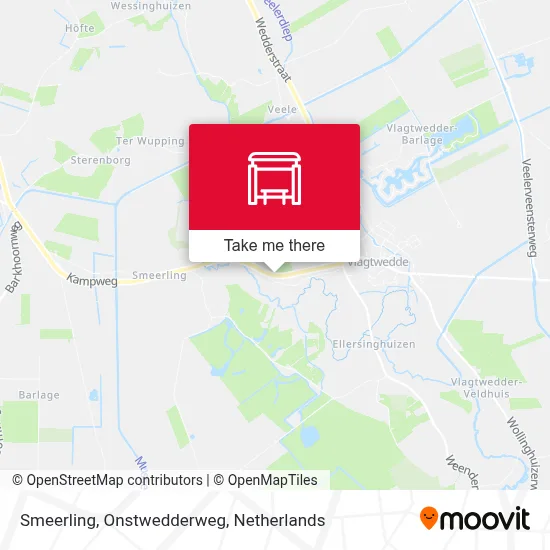 Smeerling, Onstwedderweg map