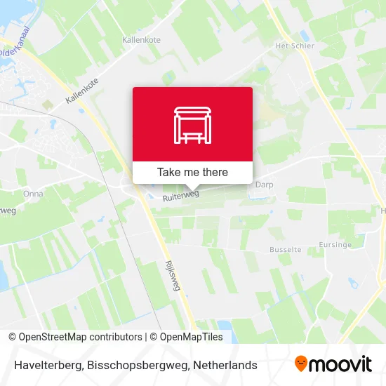 Havelterberg, Bisschopsbergweg map