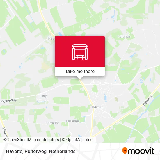 Havelte, Ruiterweg map