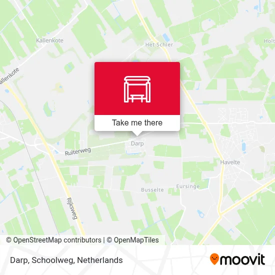 Darp, Schoolweg map