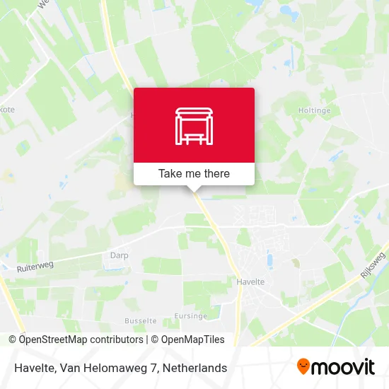 Havelte, Van Helomaweg 7 map