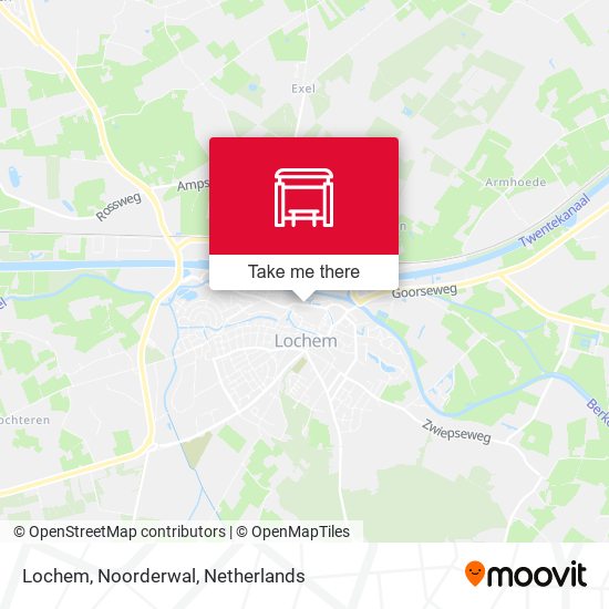 Lochem, Noorderwal map