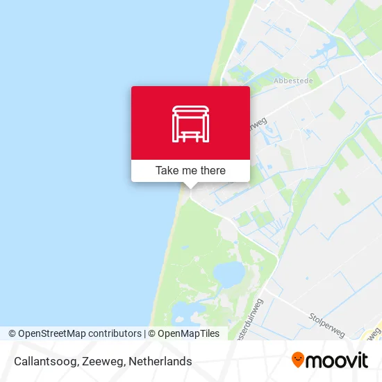Callantsoog, Zeeweg Karte