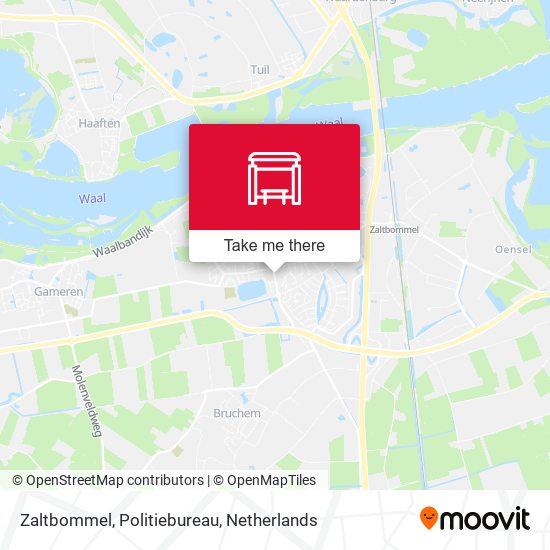 Zaltbommel, Politiebureau map