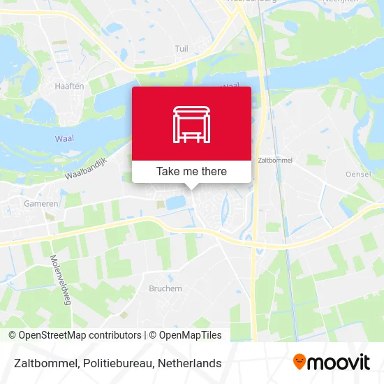 Zaltbommel, Politiebureau map