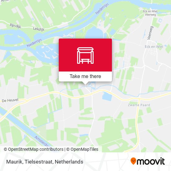 Maurik, Tielsestraat map