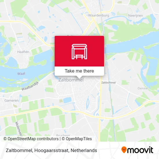Zaltbommel, Hoogaarsstraat map