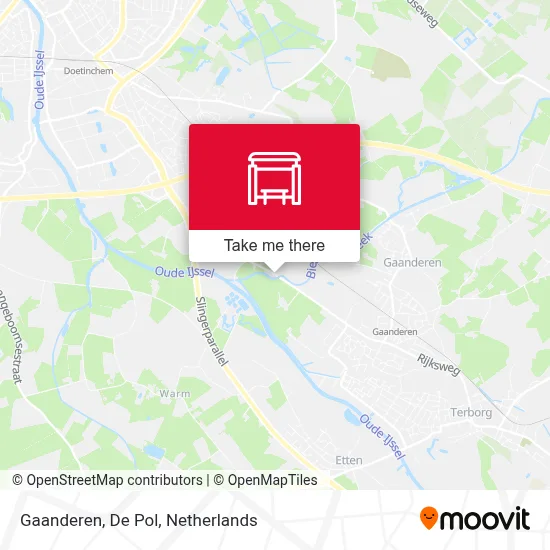 Gaanderen, De Pol map