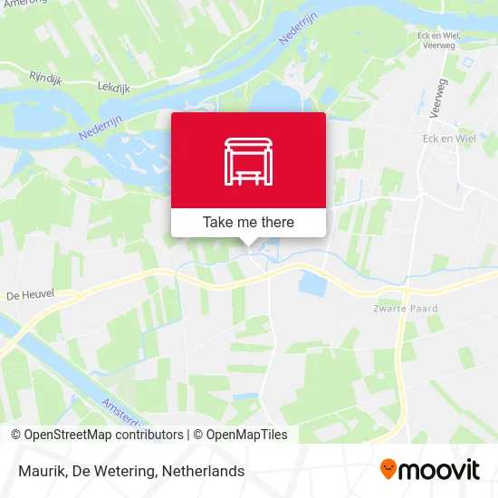Maurik, De Wetering map