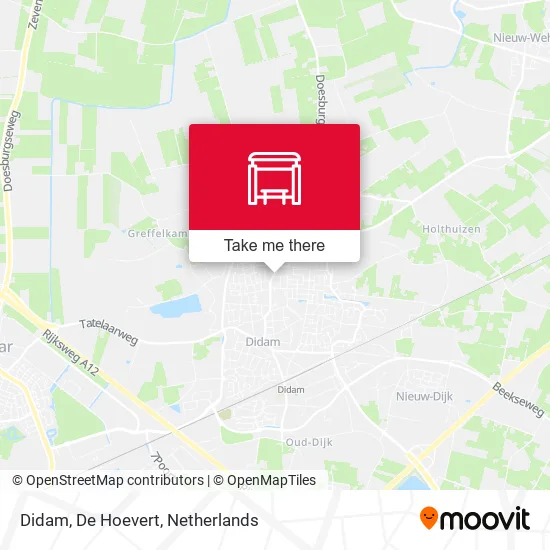 Didam, De Hoevert map