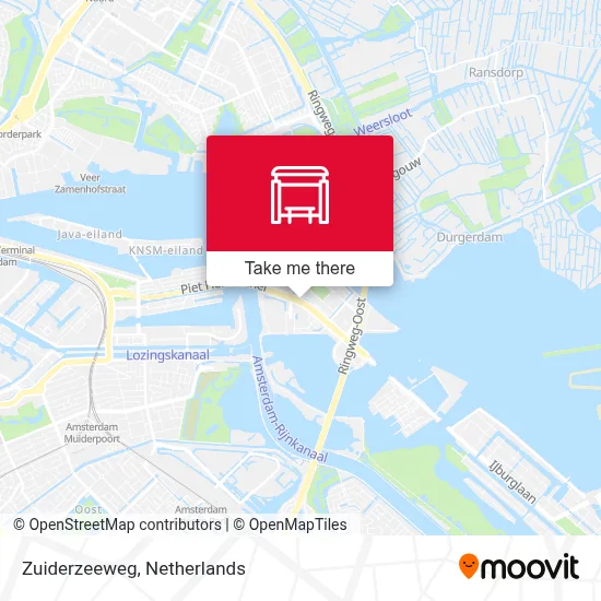 Zuiderzeeweg map