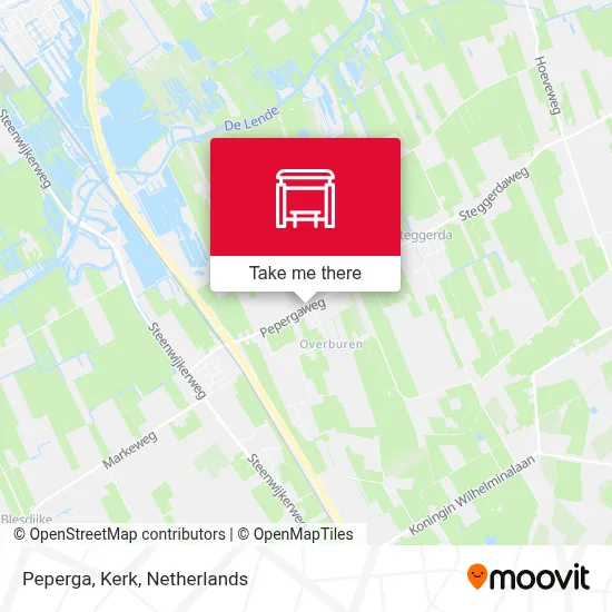Peperga, Kerk Karte