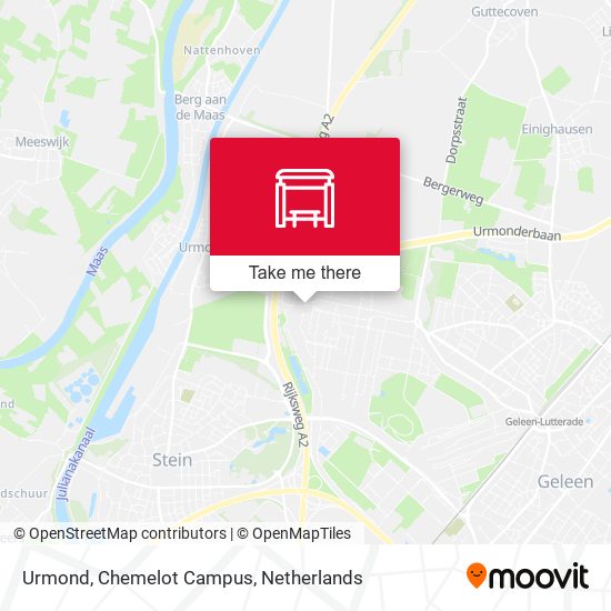 Urmond, Chemelot Campus map