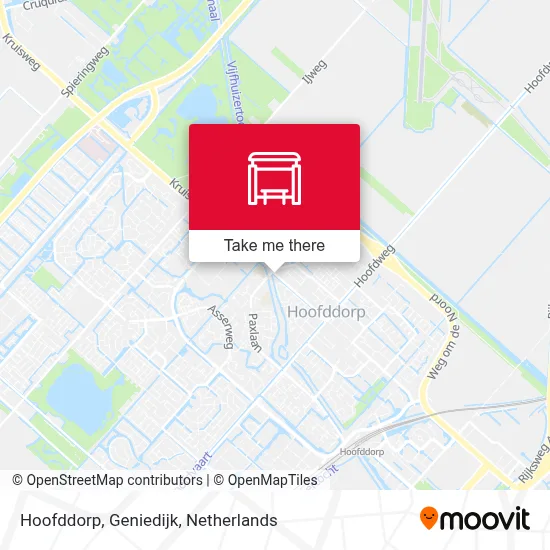 Hoofddorp, Geniedijk map