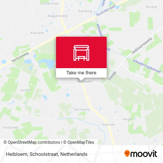 Heibloem, Schoolstraat map