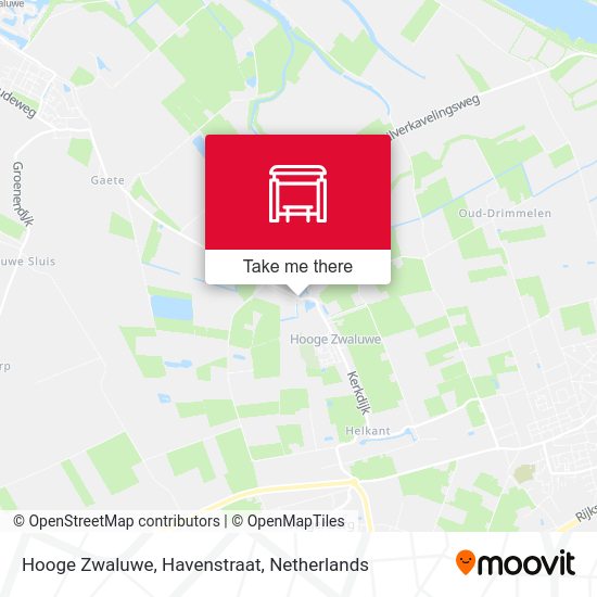 Hooge Zwaluwe, Havenstraat map