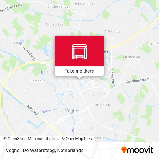 Veghel, De Watersteeg map