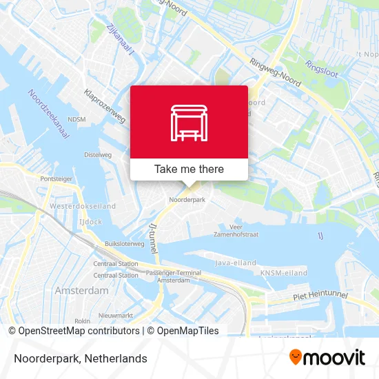 Noorderpark map