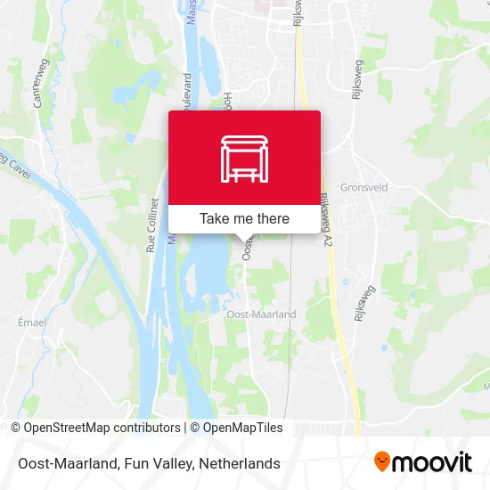 Oost-Maarland, Fun Valley map