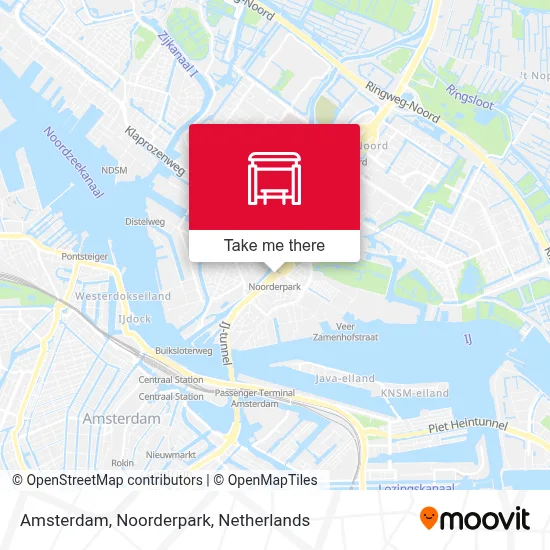 Amsterdam, Noorderpark map
