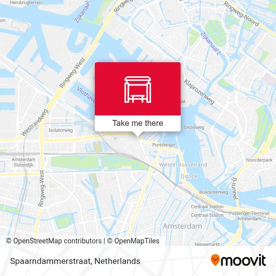 Spaarndammerstraat map